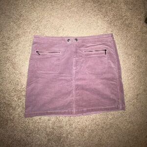Mossimo Supply Co. Mauve Velvet Pencil Skirt